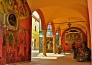 Dozza_ _Scorcio_centro_storico_con_i_muri_dipinti