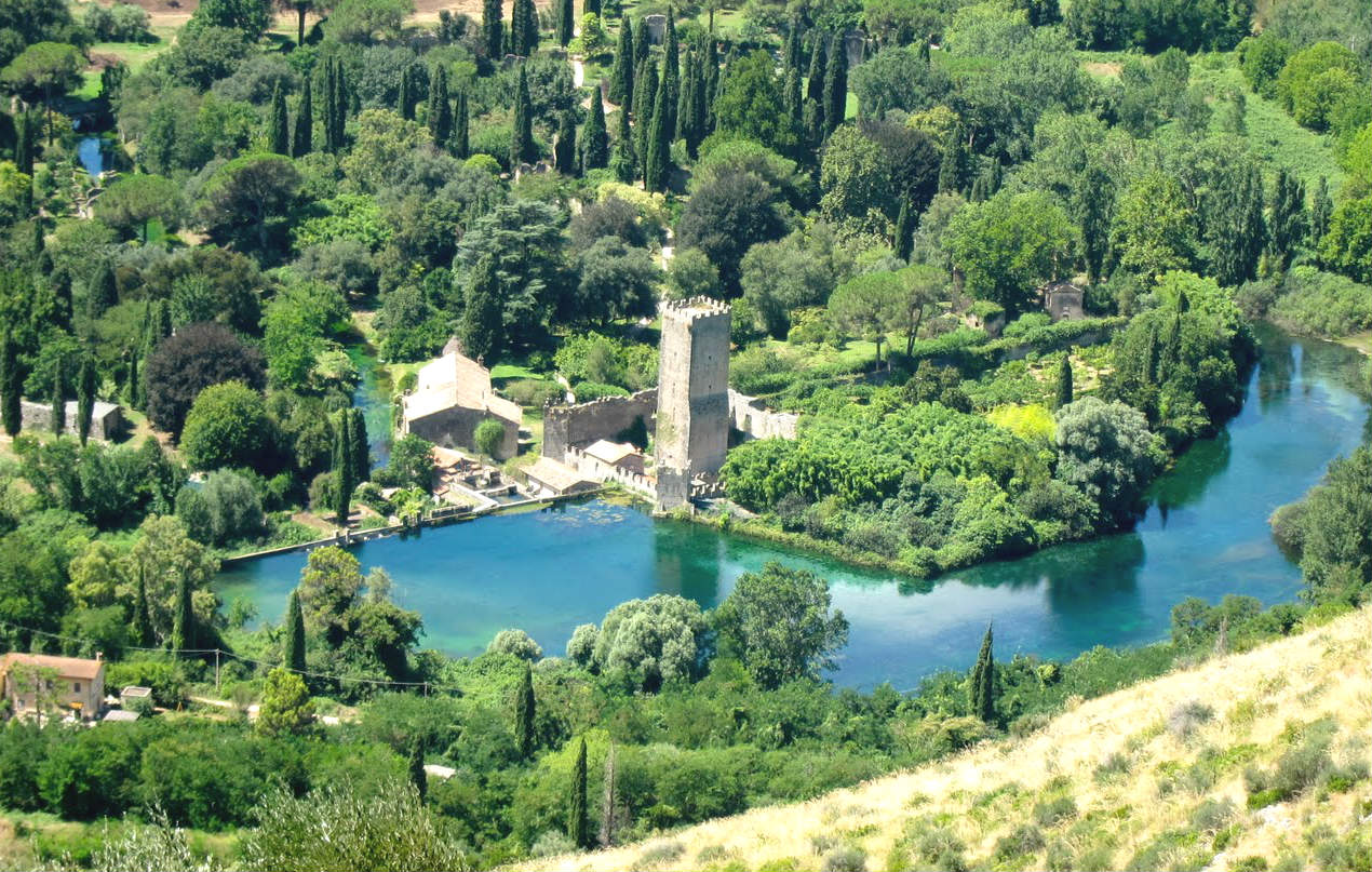 i giardini di ninfa latina