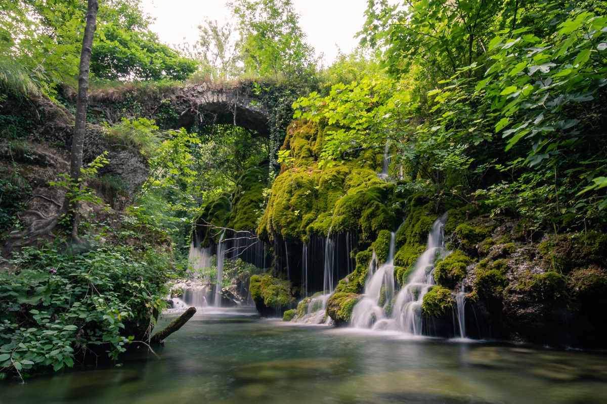 cascate capelli di venere