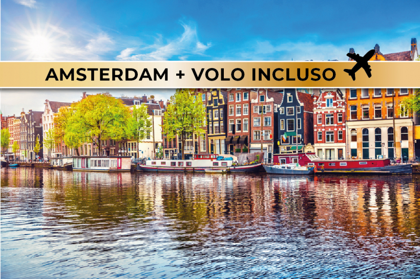 Amsterdam con Volo Copertina