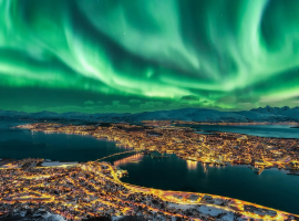1 TROMSO   AURORA BOREALE